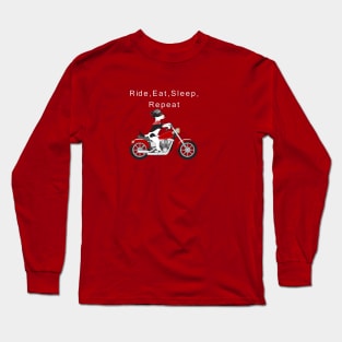 Biker Dog Long Sleeve T-Shirt